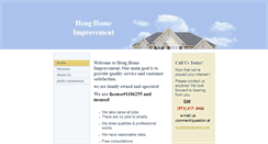 Desktop Screenshot of henghomeimprovement.com